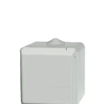 CAJA VISIBLE CON TOMA VISIBLE C/TAPA MENNEKES 32AMP 415V